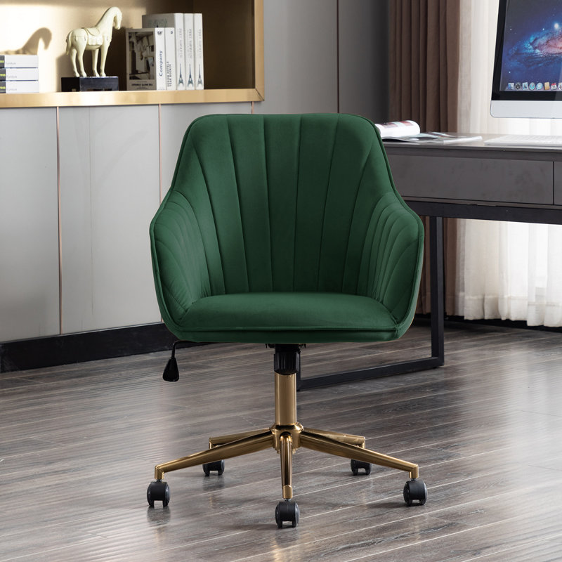 Mercer41 Schick Velvet Task Chair & Reviews Wayfair